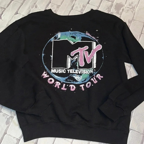 MTV 90’s music tv retro crewneck sweatshirt - Picture 1 of 1